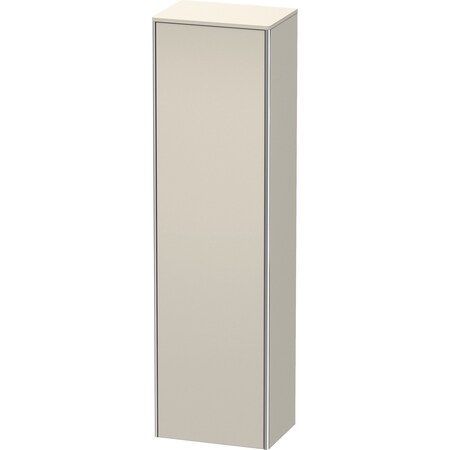 Duravit Xsquare Tall Cabinet Taupe Matt XS1313L9191